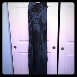 Tie dye maxi dress